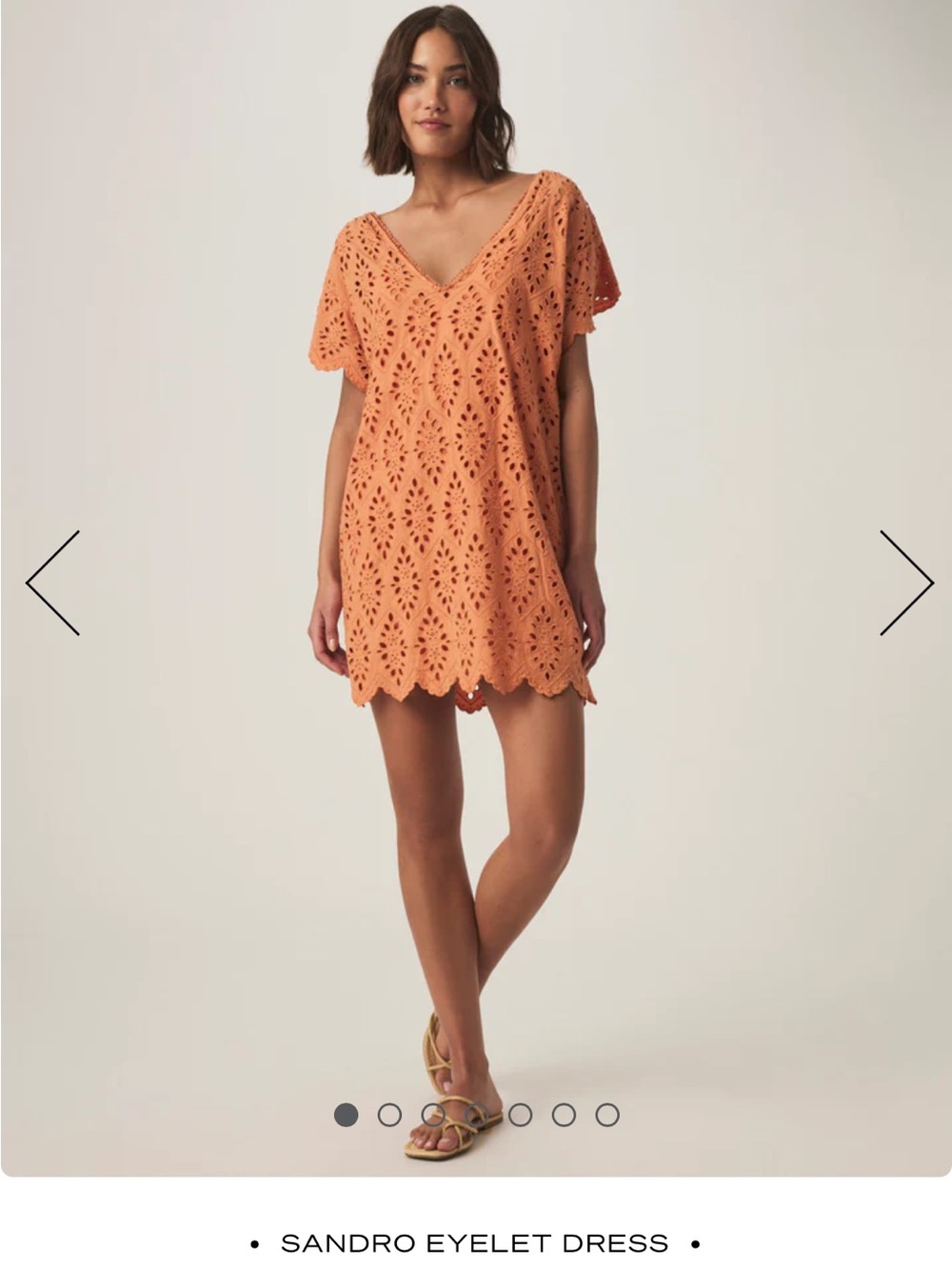 Splendid Sandro Eyelet Dress